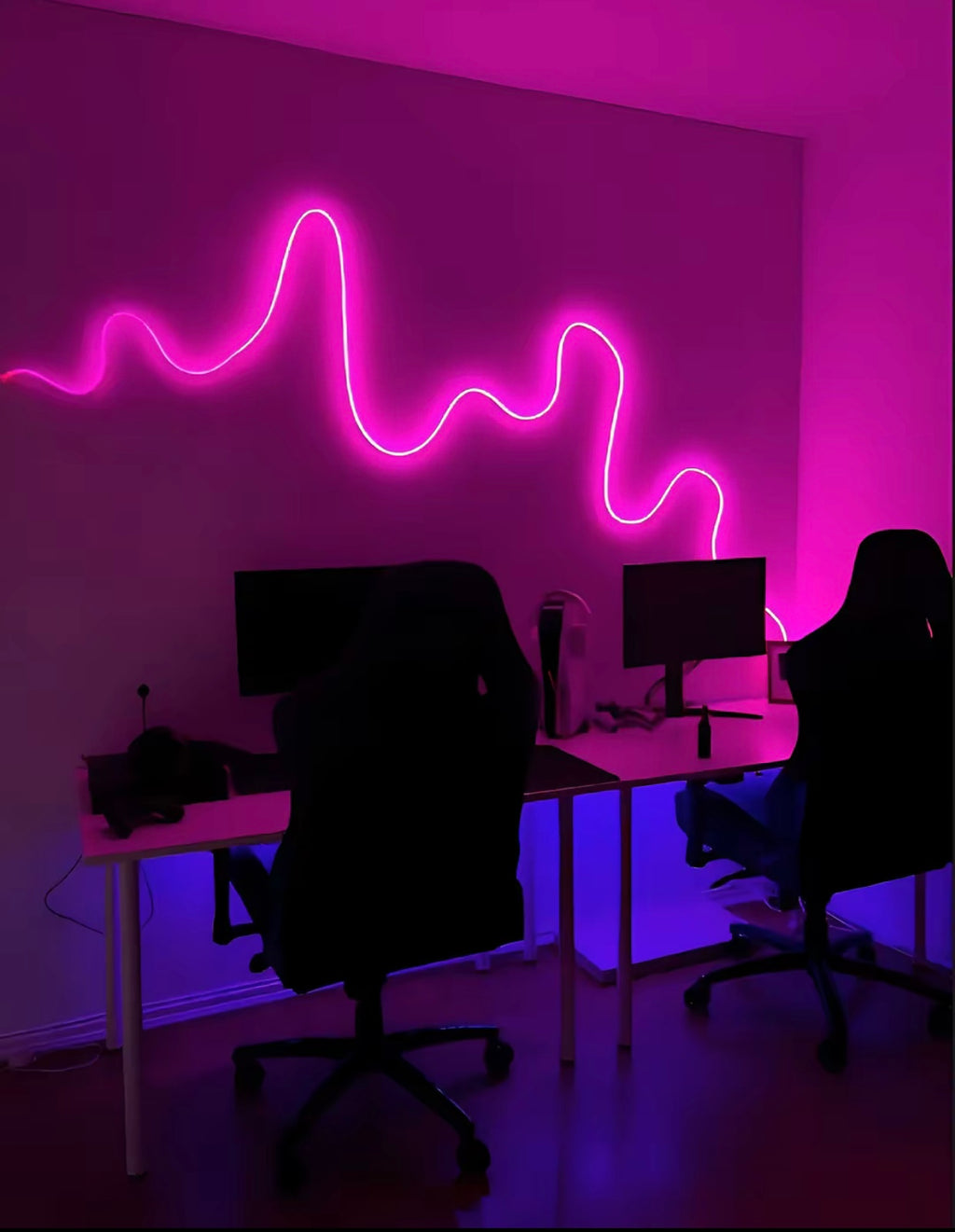 Neon LED Strip Light (25ft, 40ft, 100ft), Cozy Lady RGB LED Neon Rope Lights for everywhere